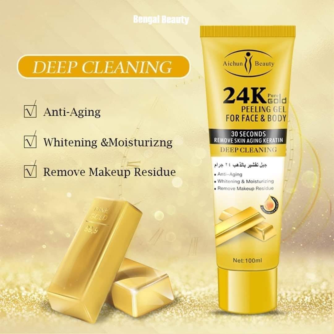 24k Pure Gold Peeling Gel